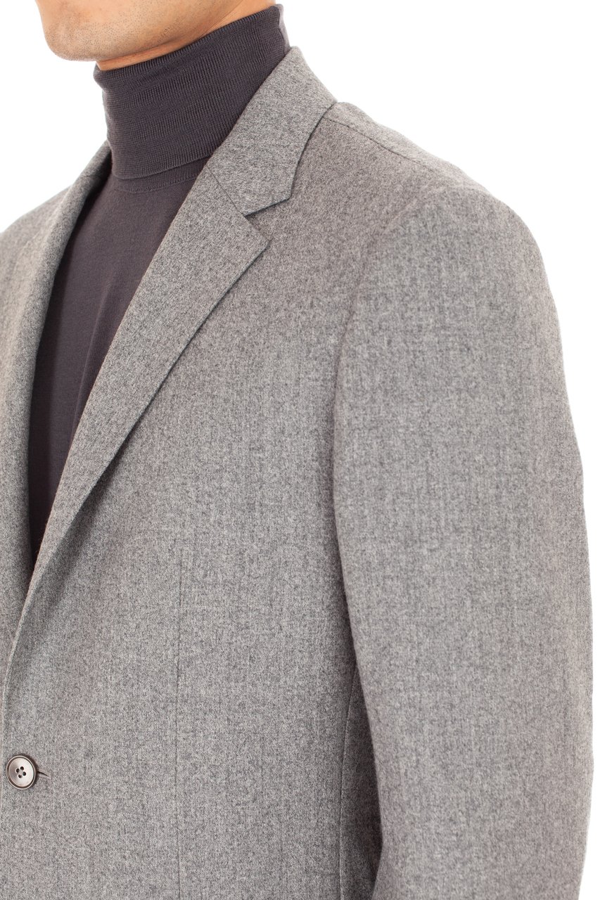 Zegna Techmerino Wash&Go Wool Suit Grijs