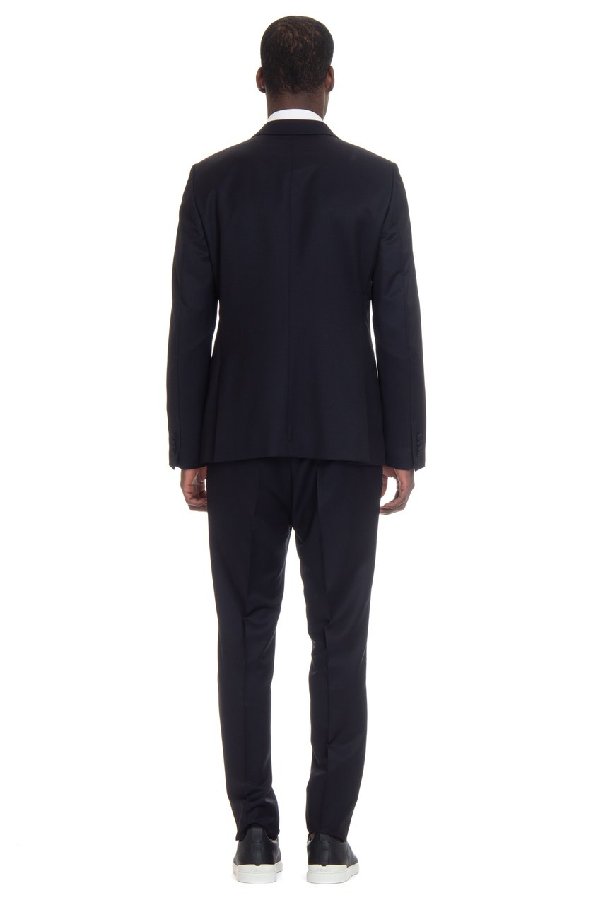 Zegna Mohair Wool Tuxedo Zwart