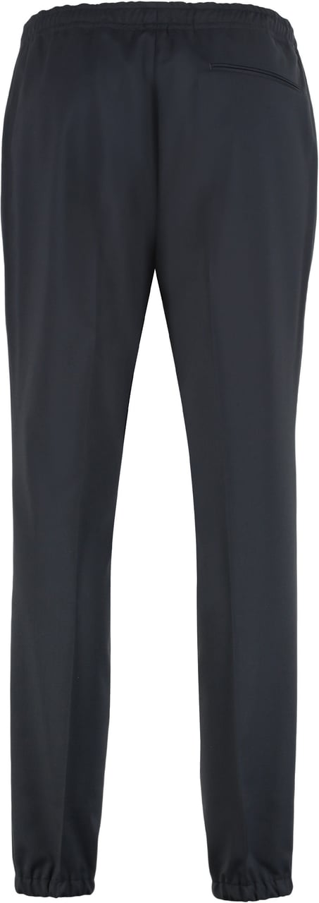 Zegna Pants in wool blend Blauw