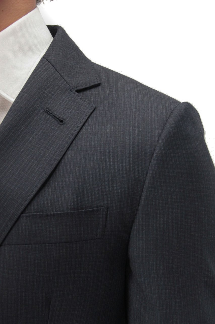 Zegna Drop 8 Wool Suit Zwart