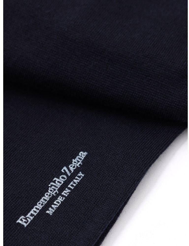 Zegna ZEGNA Blue Wool Socks Blauw