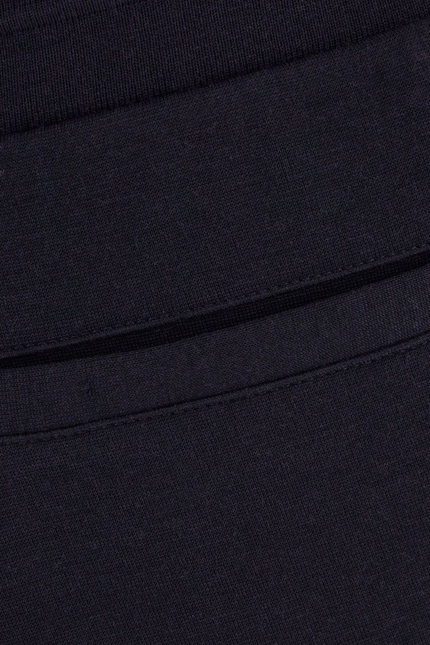 Zegna Midnight blue wool blend joggers Blauw