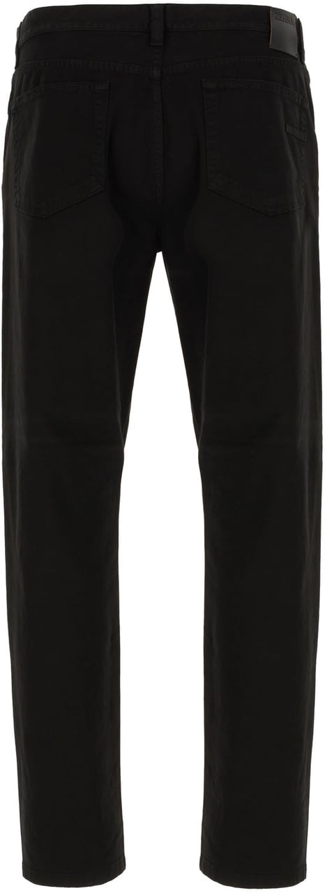 Zegna Zegna Black denim jeans Zwart