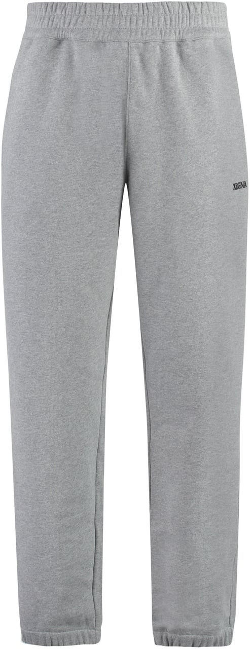 Zegna Cotton track-pants Grijs