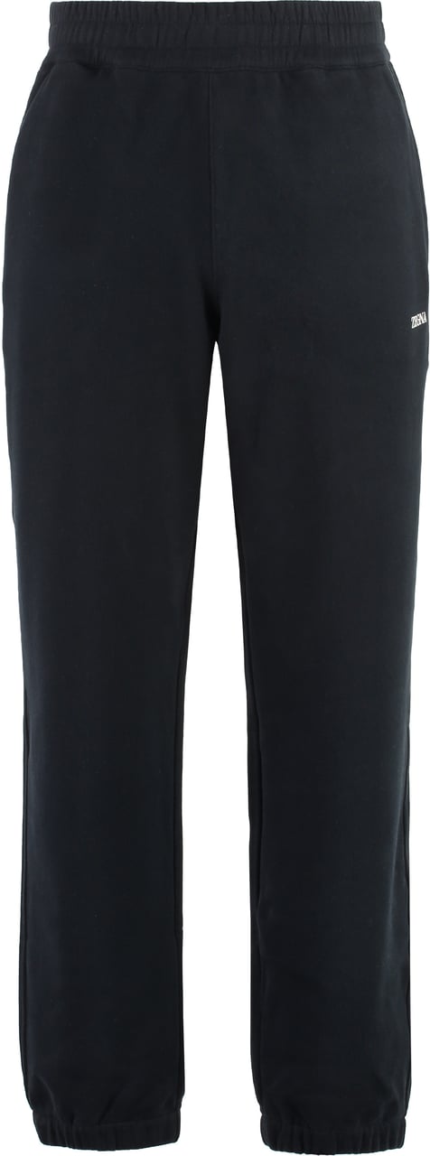Zegna Cotton track-pants Zwart