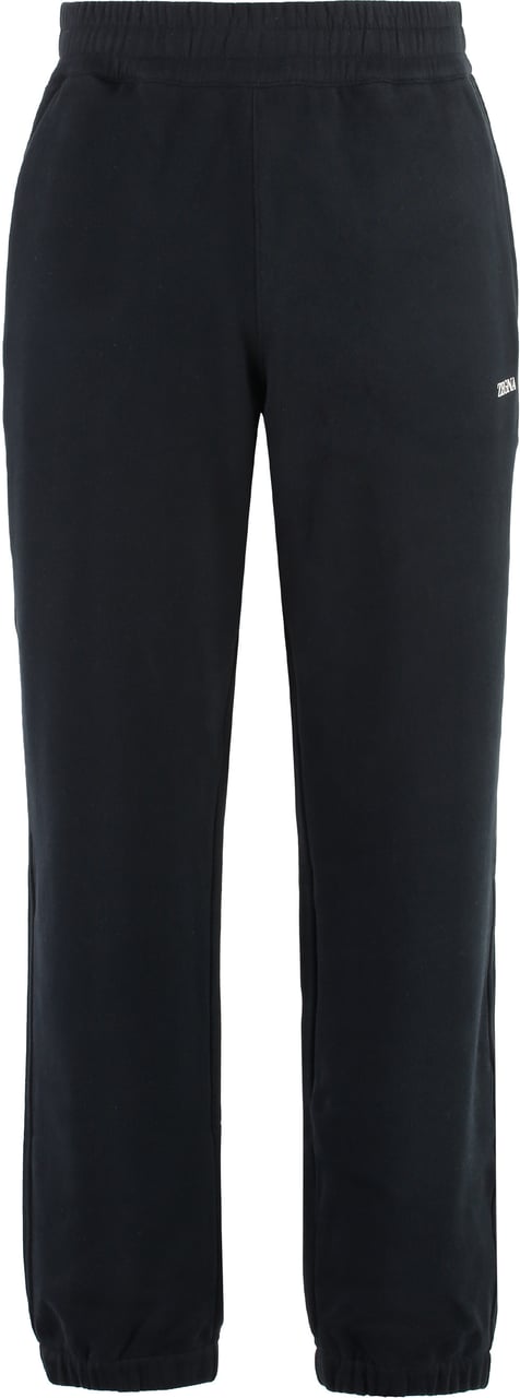 Zegna Cotton track-pants Zwart