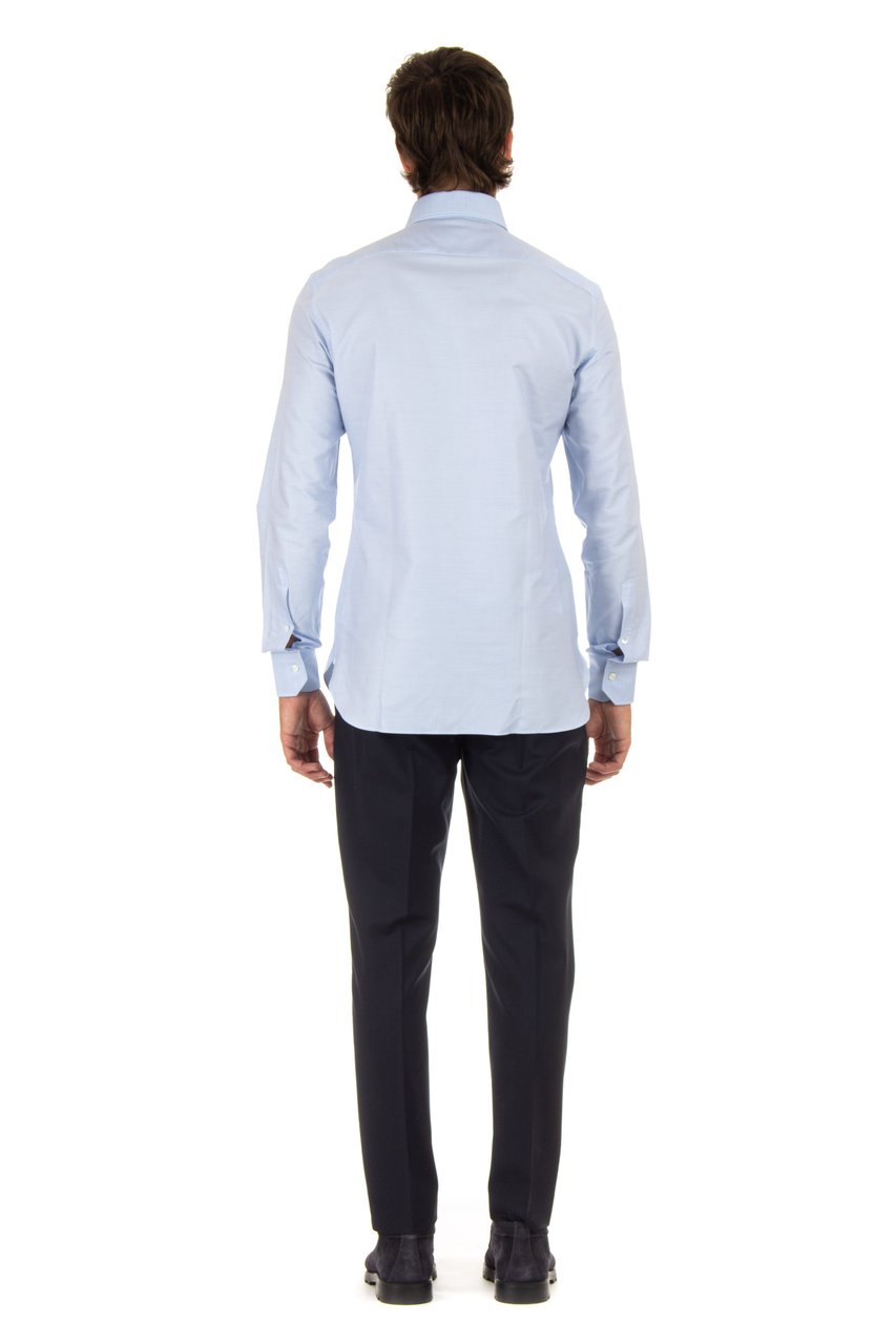 Zegna Trofeo Cotton Shirt Wit