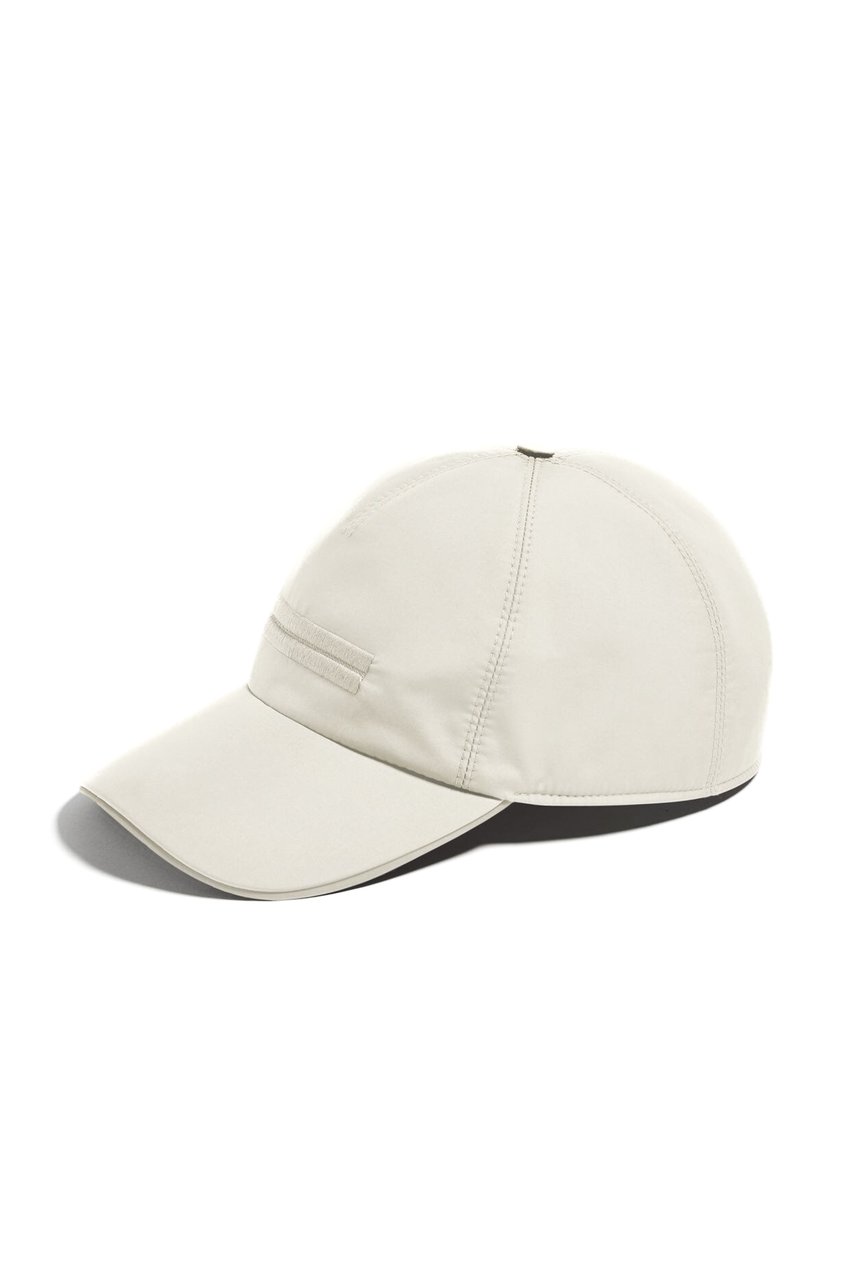 Zegna Technical Fabric Baseball Cap Neutraal