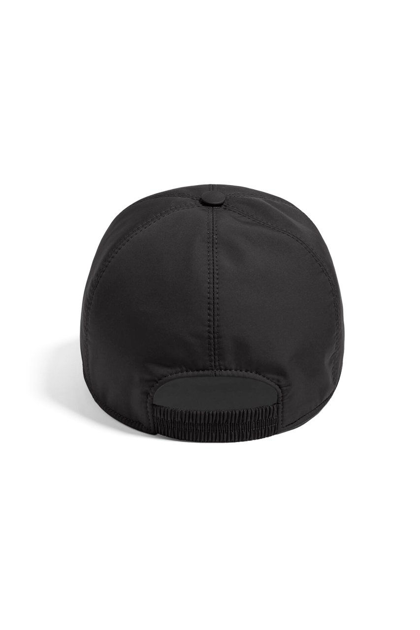 Zegna Technical Fabric Baseball Cap Zwart