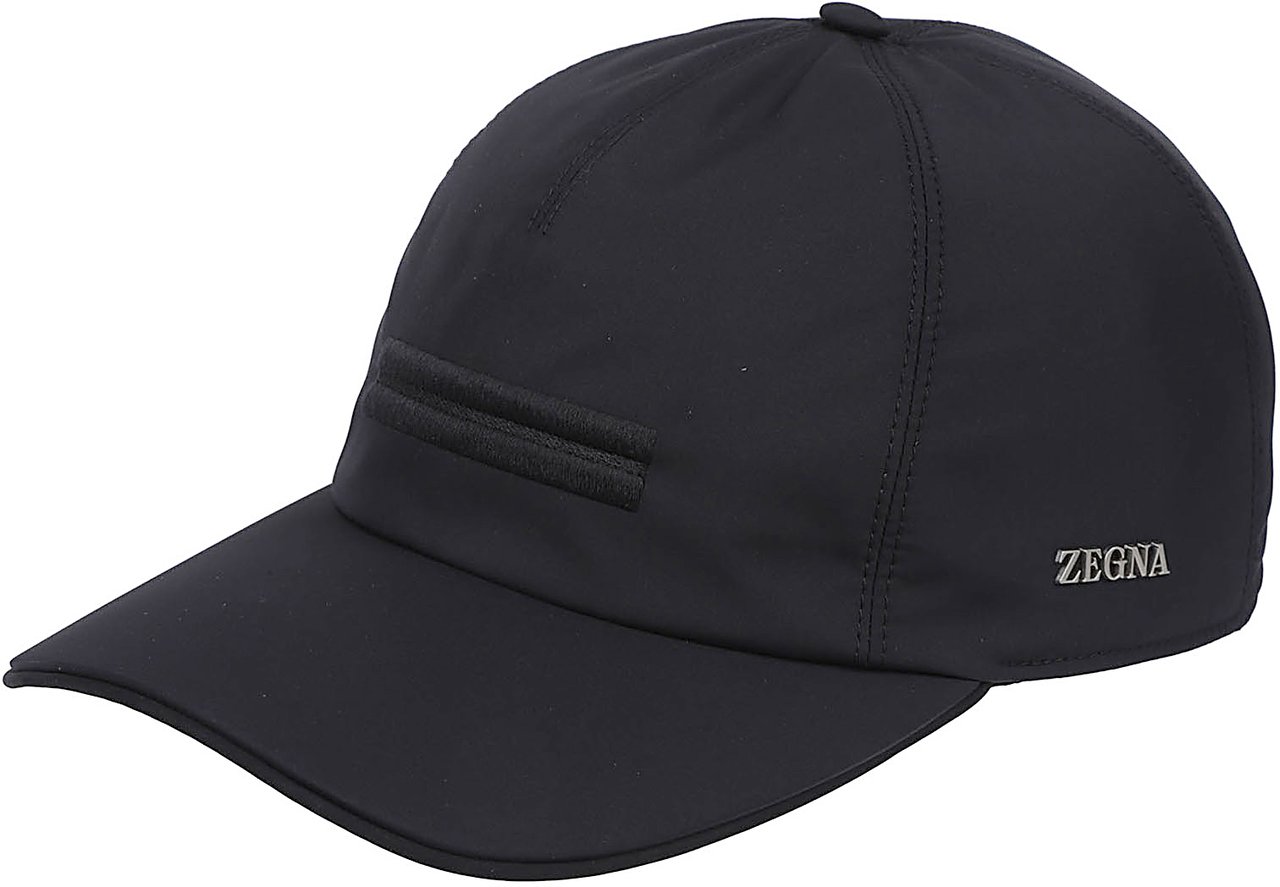 Zegna Lux Baseball Cap Blue Blauw
