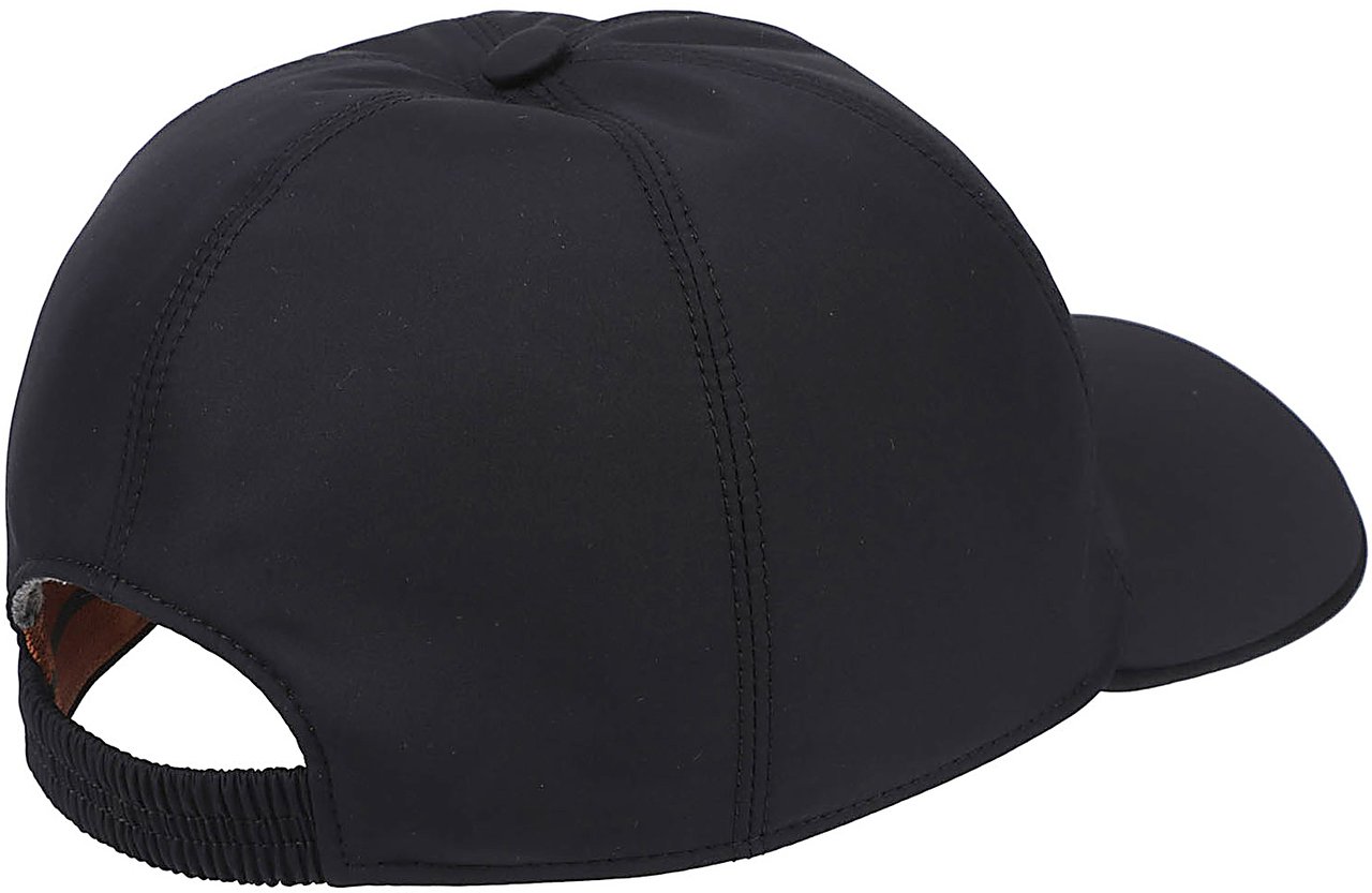 Zegna Lux Baseball Cap Blue Blauw