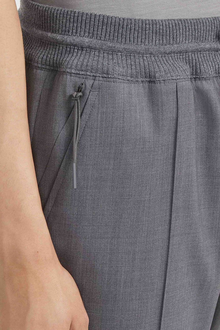Zegna High Performance Wool Formal Pants Grijs