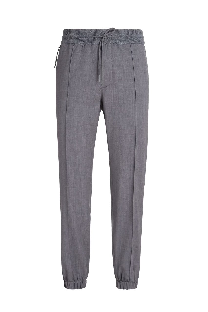 Zegna High Performance Wool Formal Pants Grijs