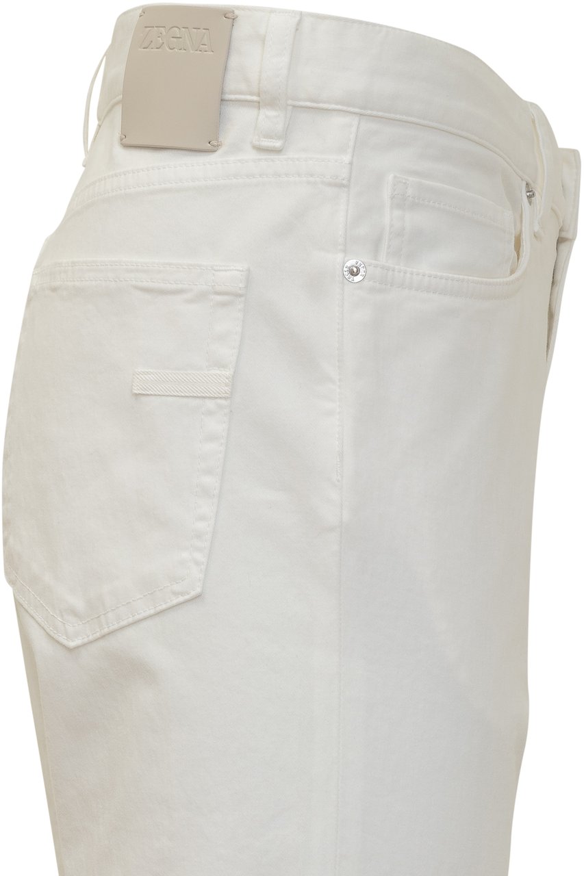 Zegna Pantaloni Wit