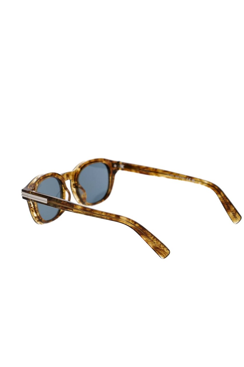Zegna Aurora Acetate Sunglasses Blauw