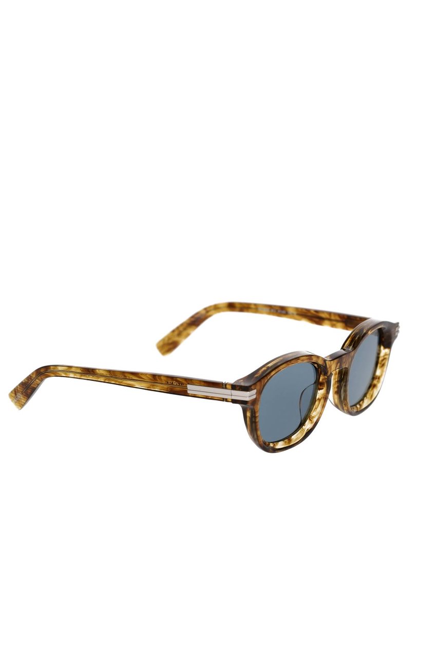 Zegna Aurora Acetate Sunglasses Blauw