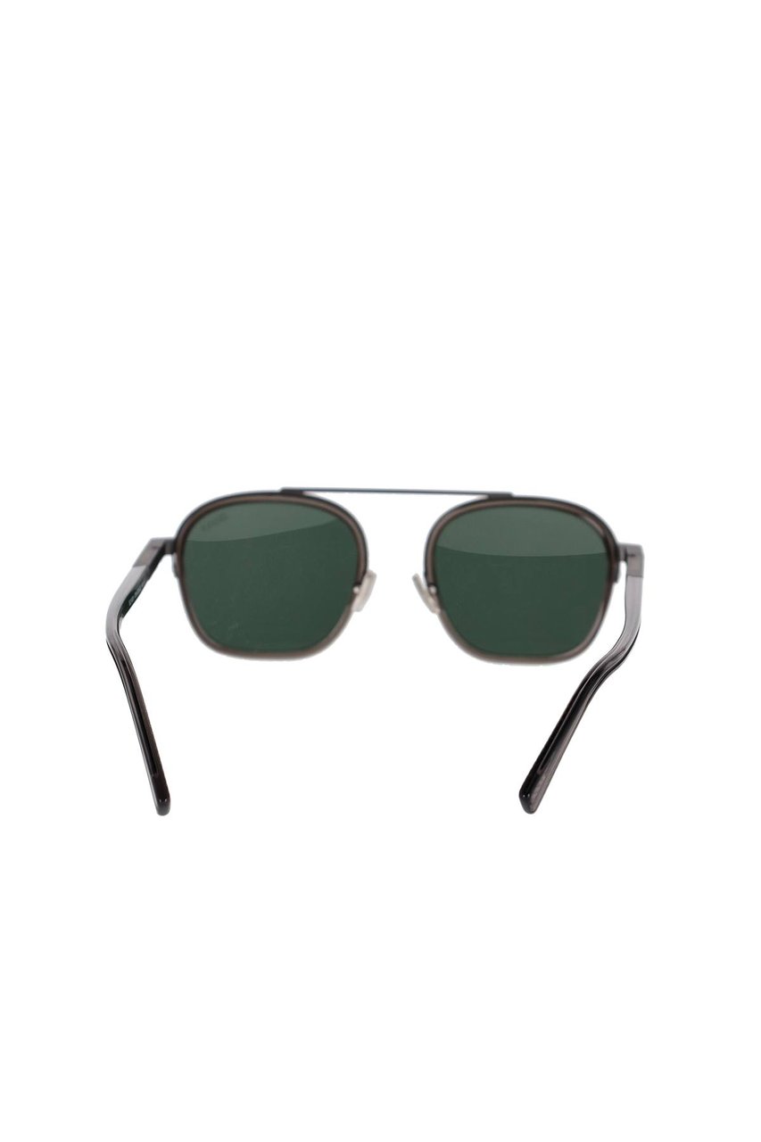 Zegna Acetate Metal Sunglasses Grijs