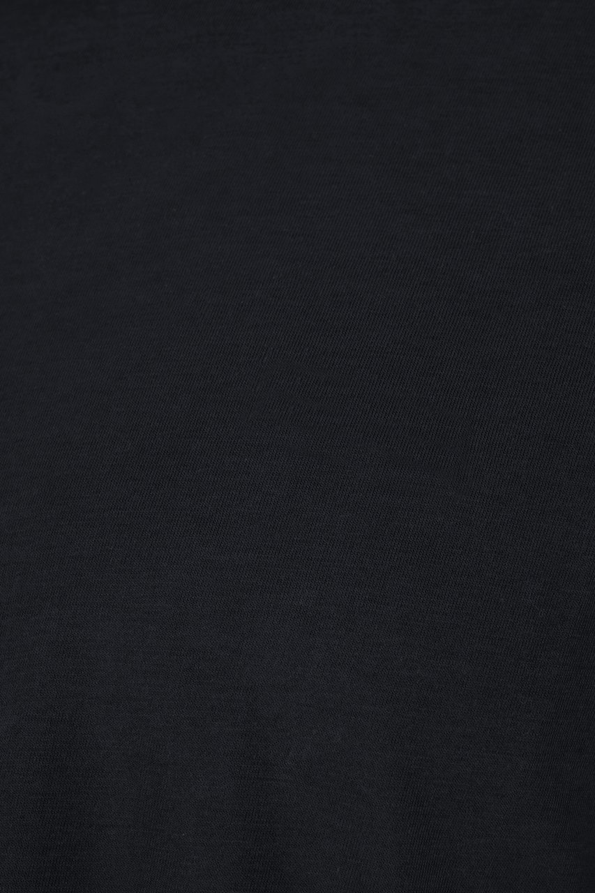 Zegna Midnight blue cotton t-shirt Blauw