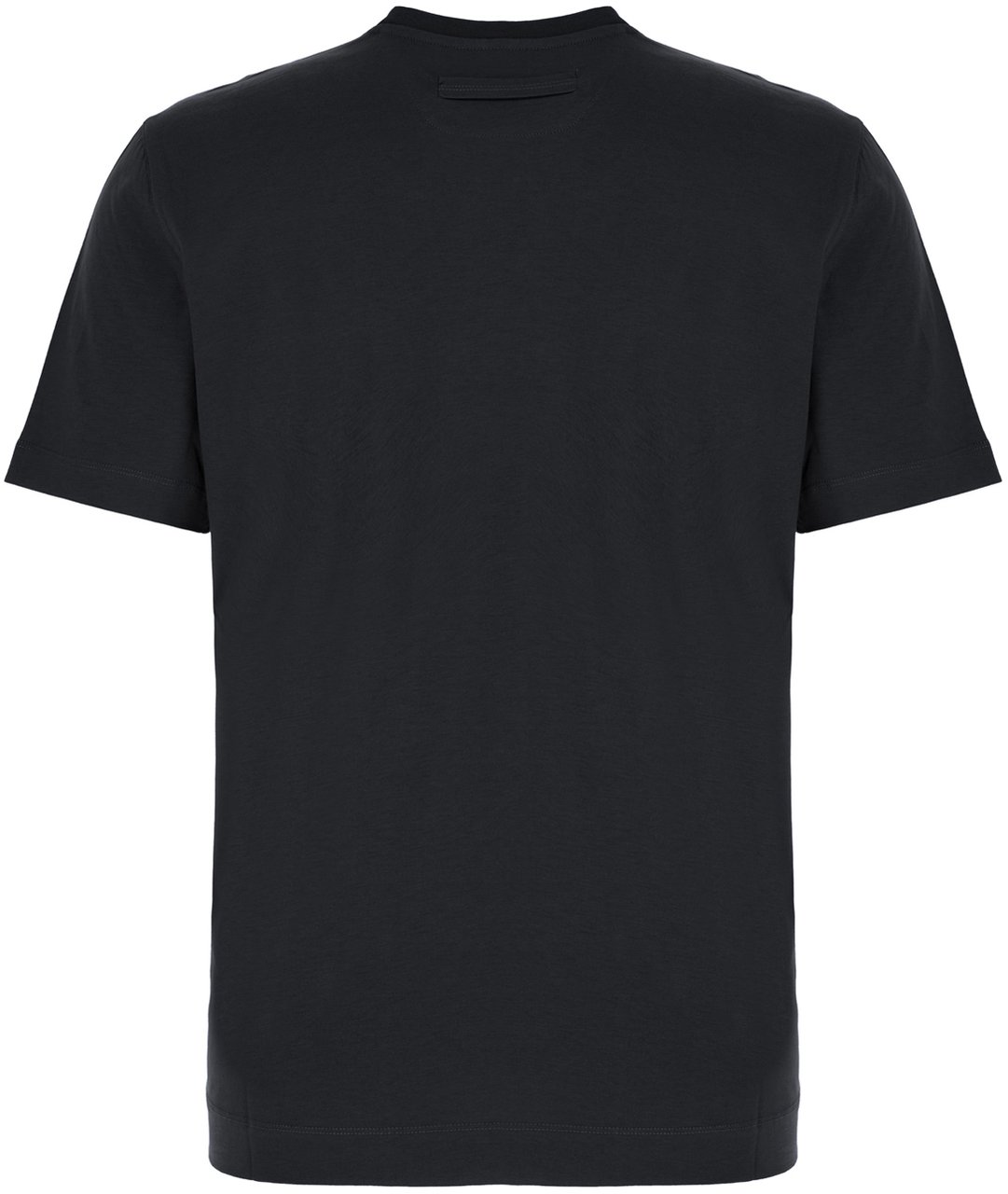 Zegna Black cotton t-shirt Zwart