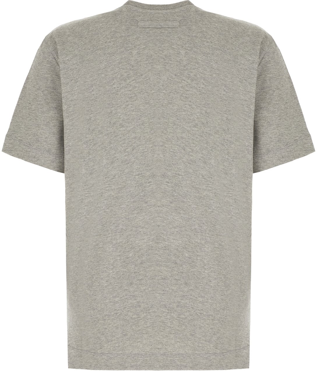 Zegna Melange grey cotton t-shirt Grijs