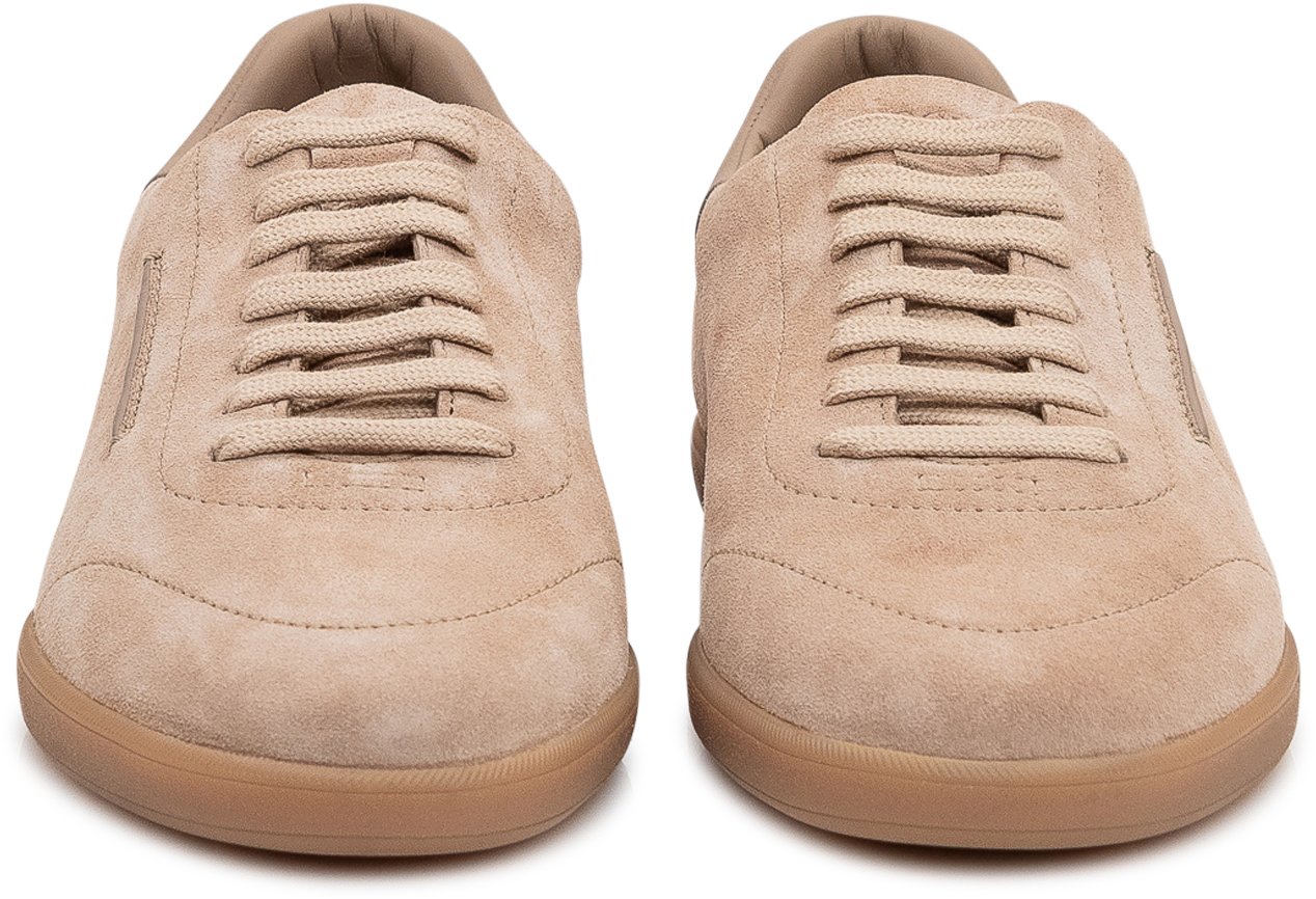 Zegna Sneaker 232 Low Top con Lacci Taupe