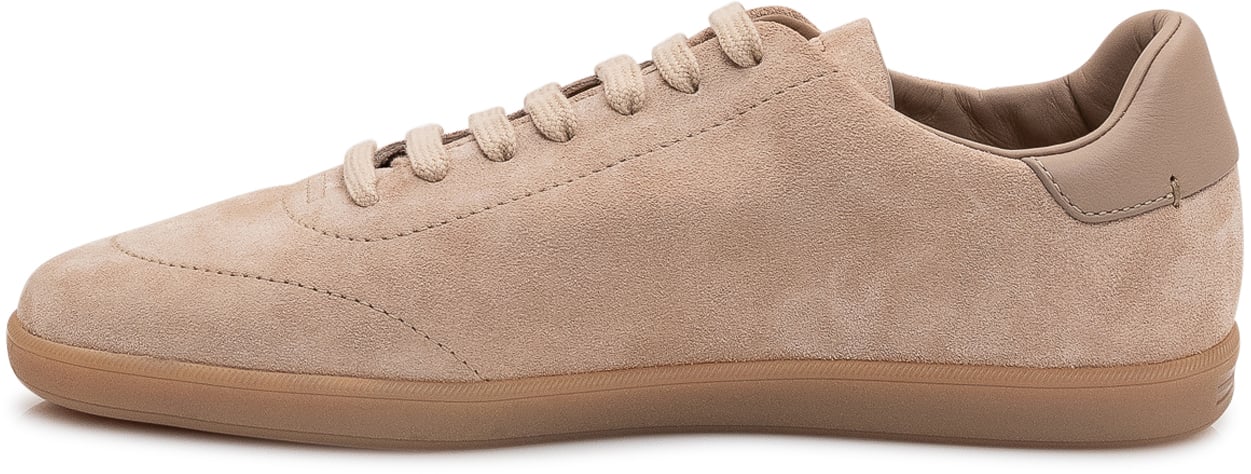 Zegna Sneaker 232 Low Top con Lacci Taupe