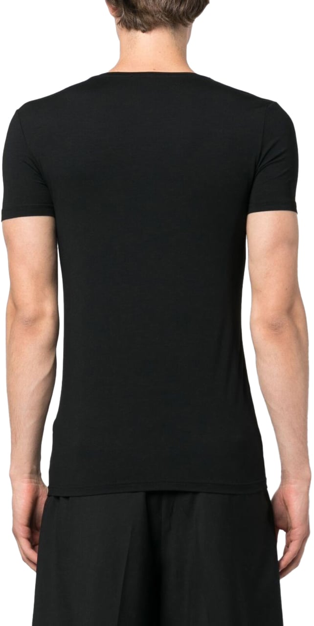 Zegna T-Shirts And Polos Black Zwart