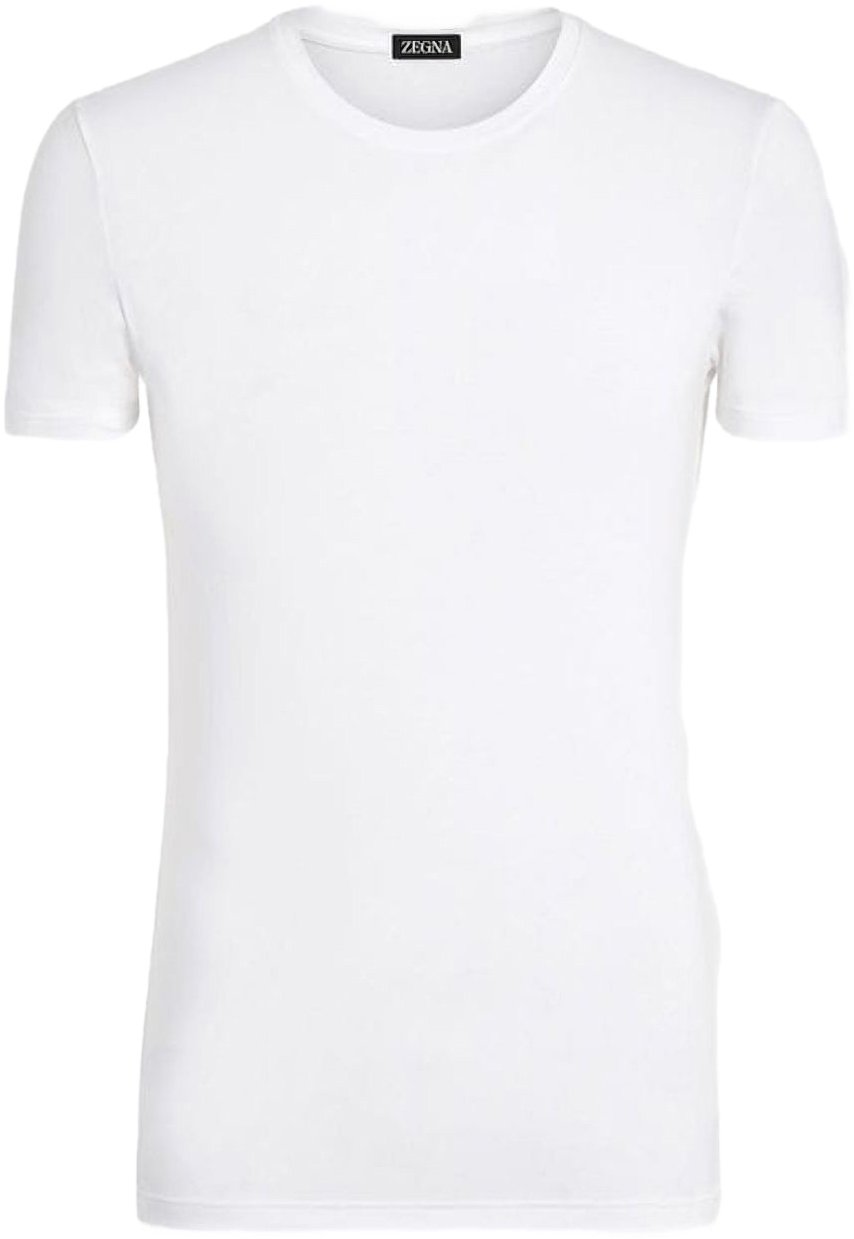 Zegna T-Shirts And Polos White Wit