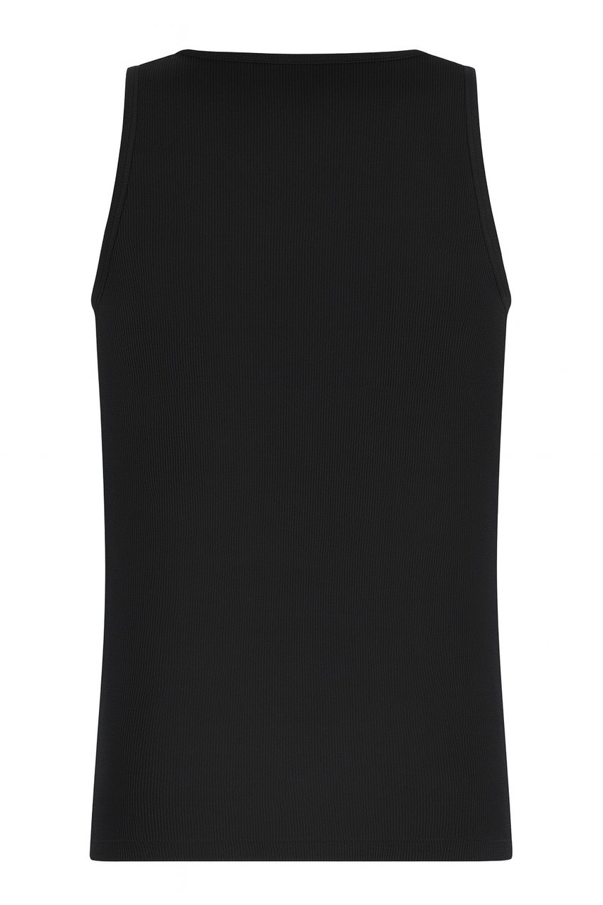Zegna Top Black Zwart