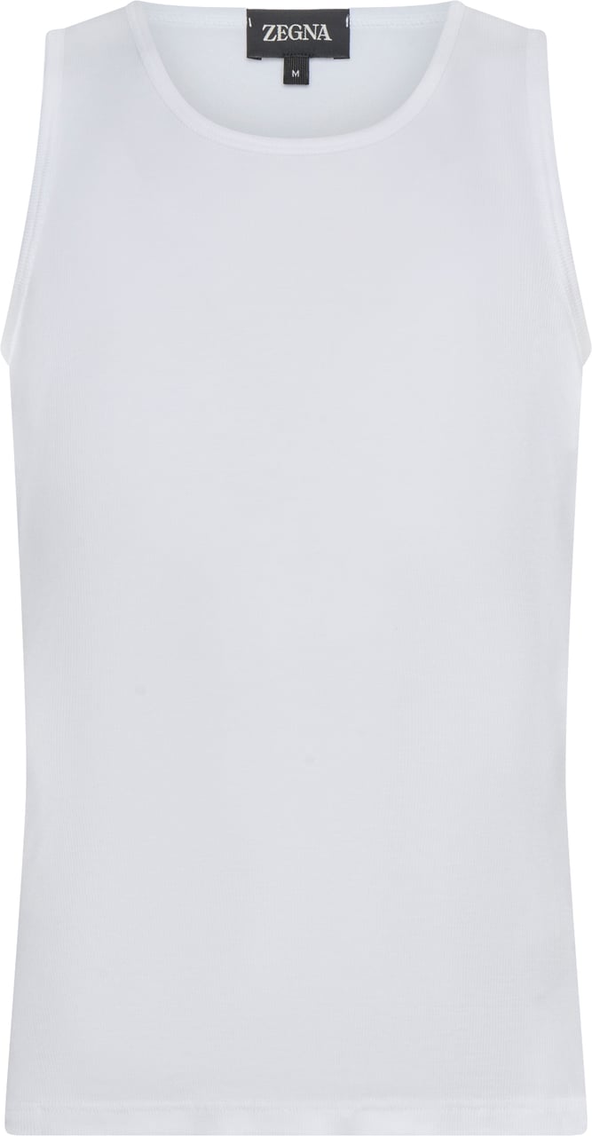 Zegna Top White Wit