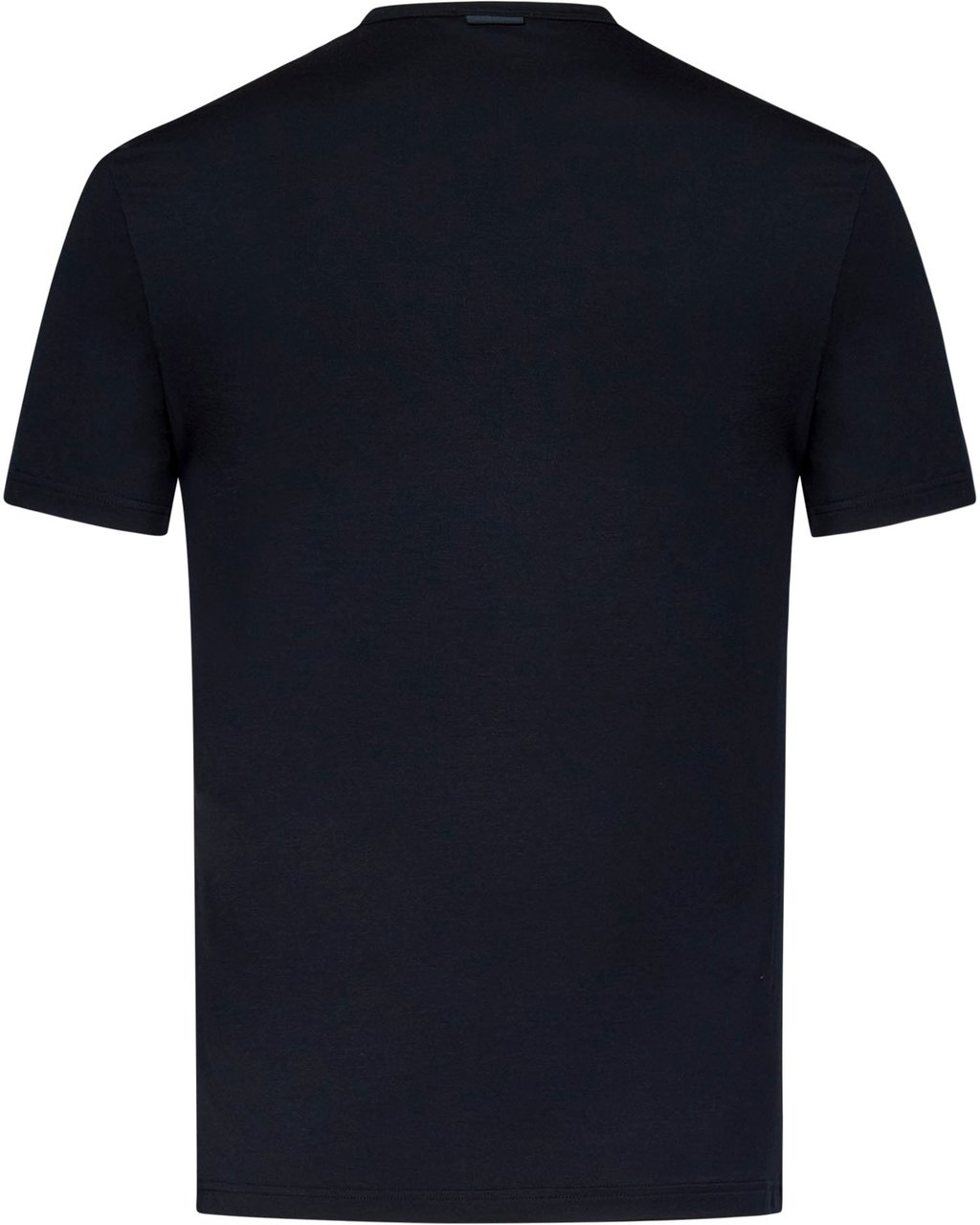 Zegna T-Shirts And Polos Blue Blauw