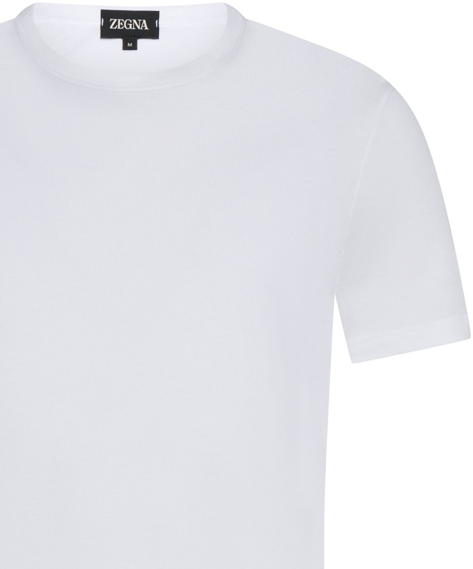 Zegna T-Shirts And Polos White Wit