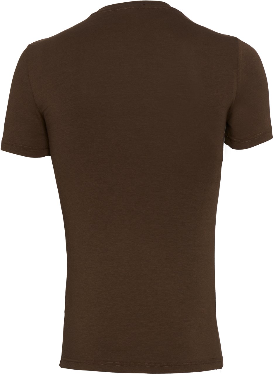 Zegna T-Shirts And Polos Brown Bruin