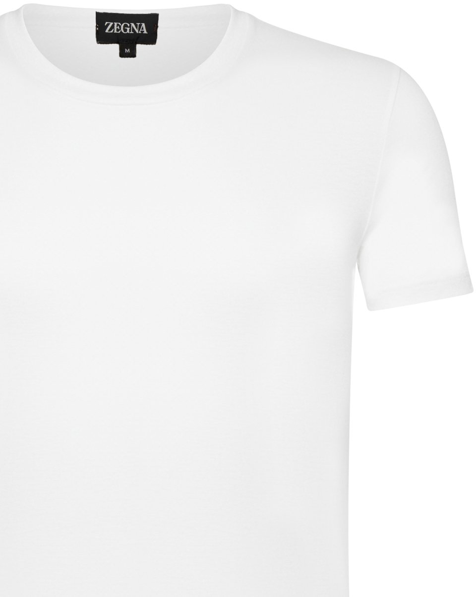 Zegna T-Shirts And Polos White Wit