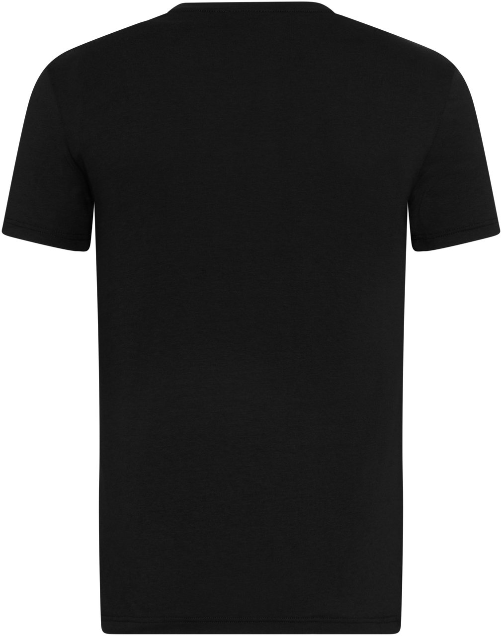 Zegna Zegna T-shirts And Polos Black Zwart