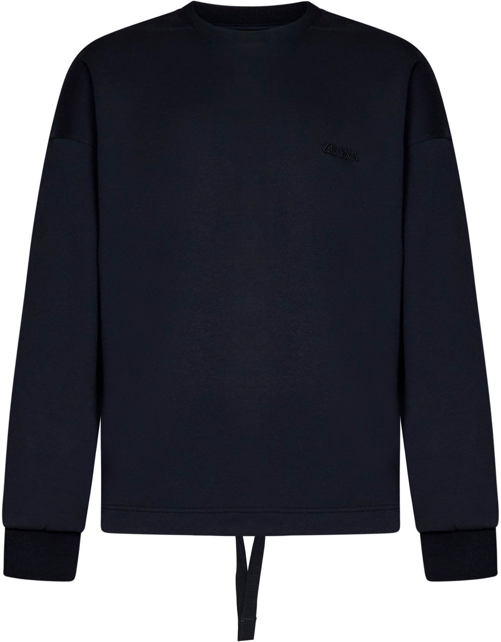 Zegna Sweaters Blue Blauw