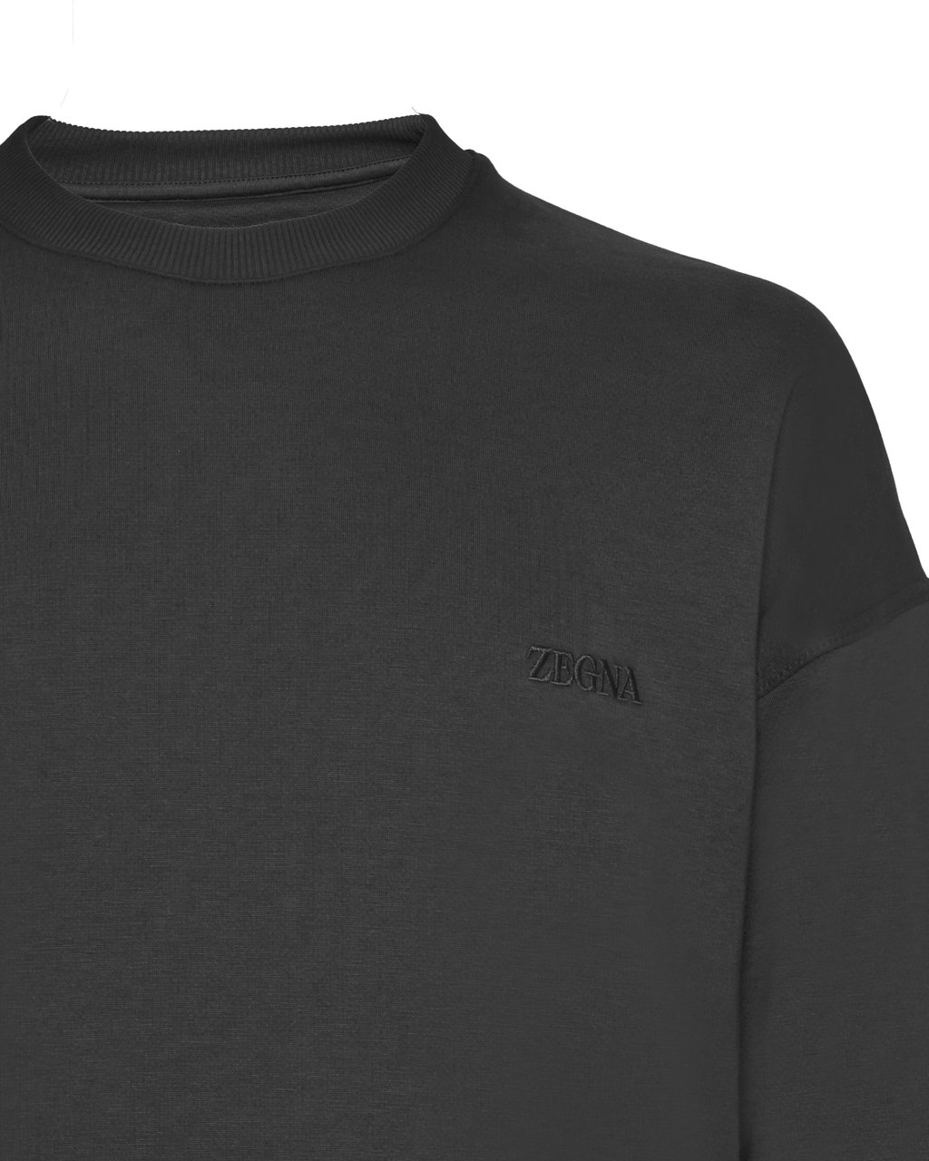Zegna Sweaters Black Zwart