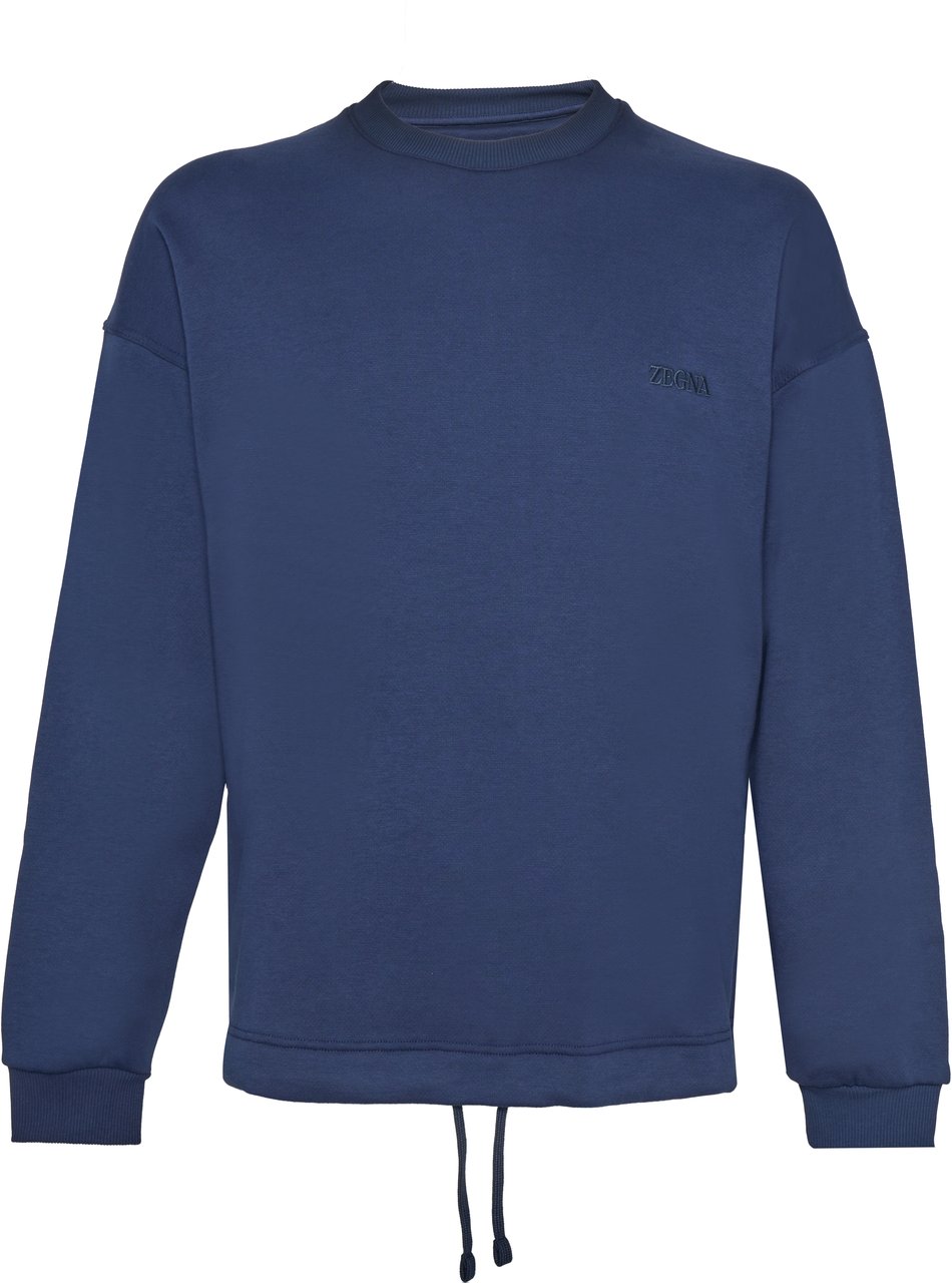 Zegna Zegna Sweaters Blue Blauw