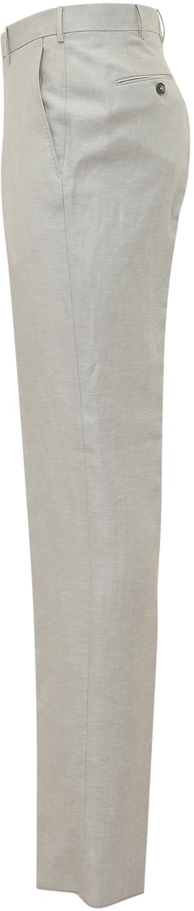 Zegna Pantaloni Sartoriali Uomo Lichtgrijs