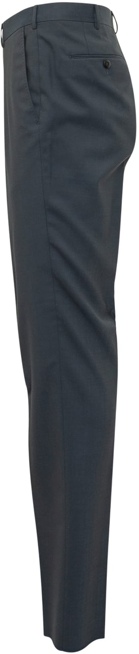 Zegna Pantaloni Sartoriali Slim Navy