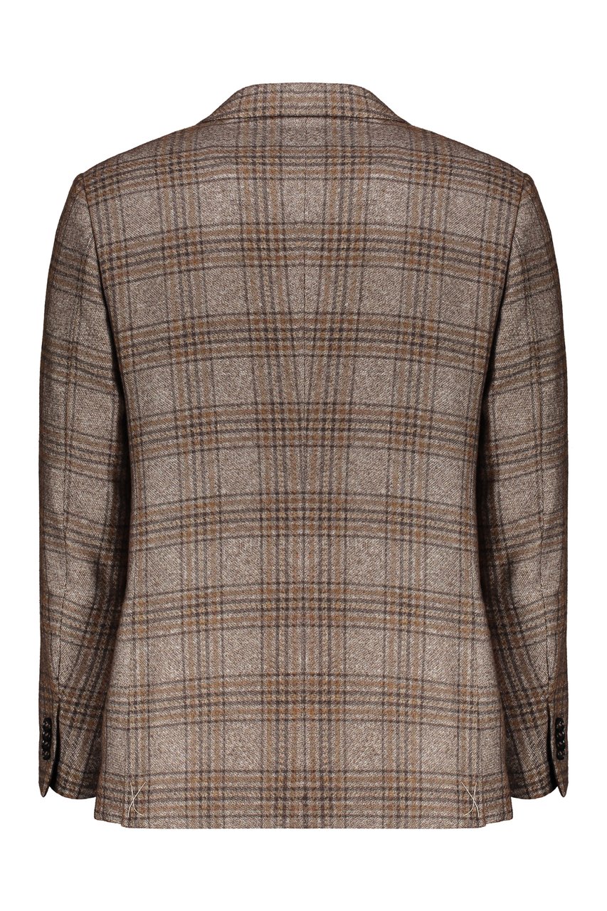 Zegna Single-breasted two-button jacket Zwart