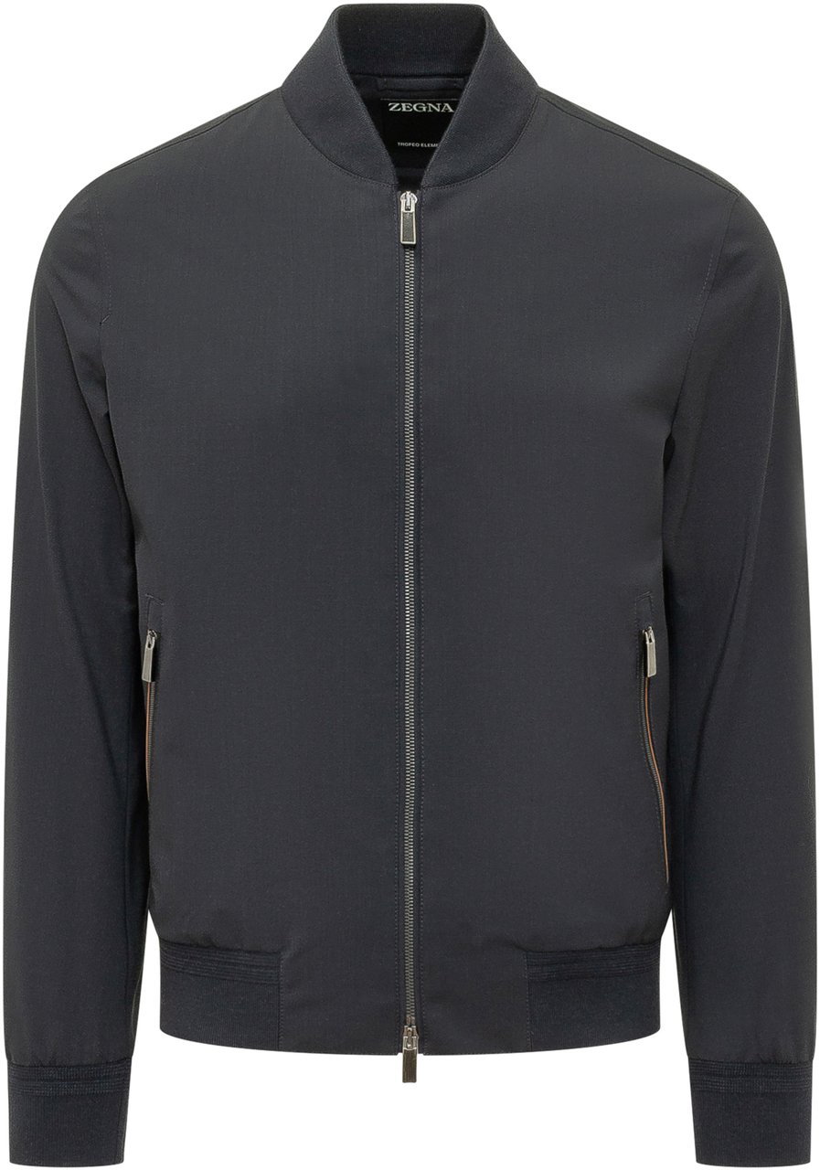 Zegna Trofeo Elem Blouson Donkergrijs