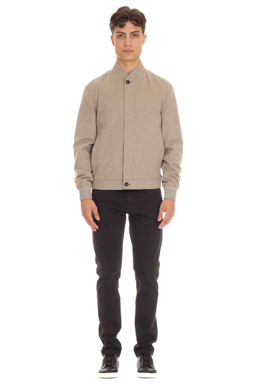 Zegna Oasi Cashmere Blouson Roze