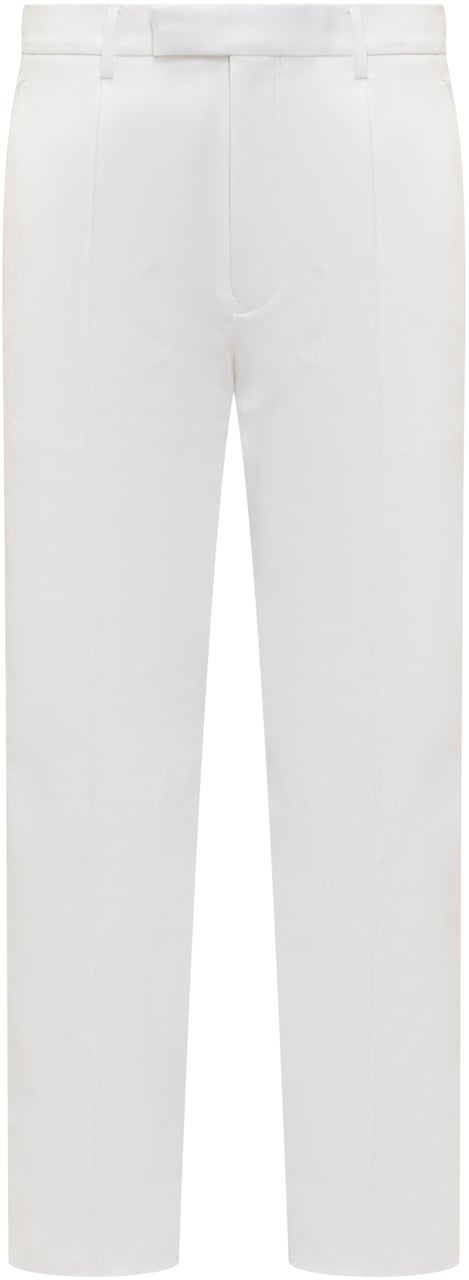 Zegna Pantalone Winter Chino Wit