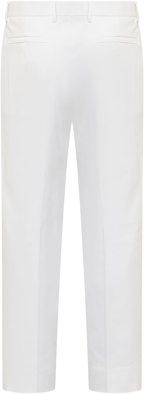 Zegna Pantalone Winter Chino Wit