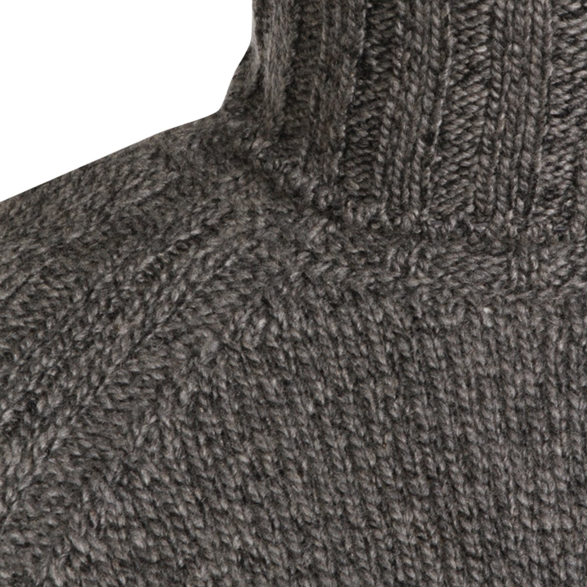 Zegna Dark Grey Cashmere Knitwear Grijs