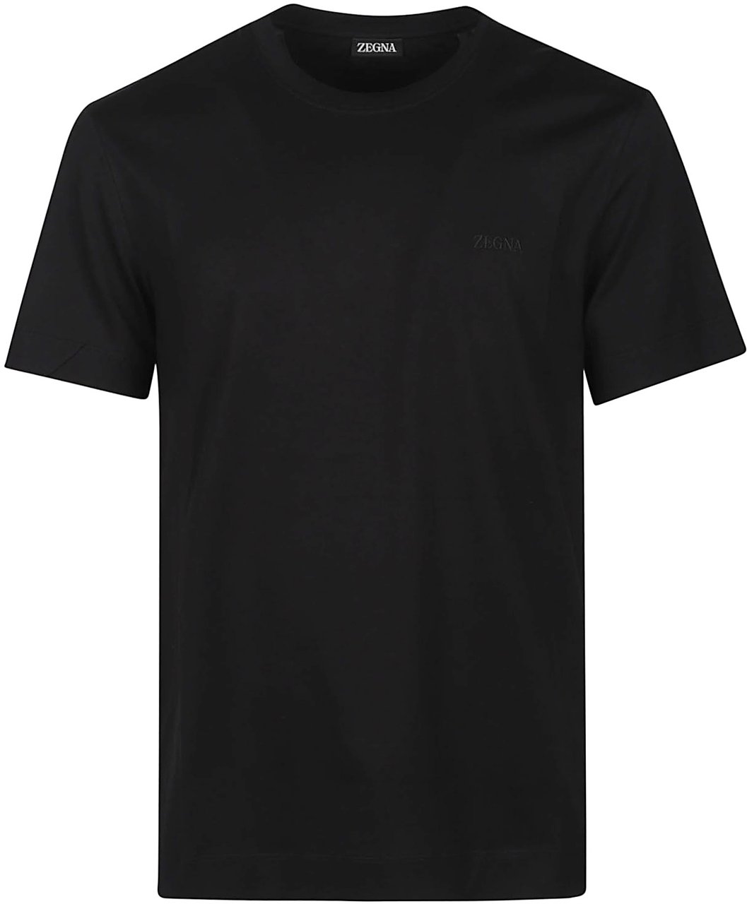 Zegna Lux T-shirt Black Zwart