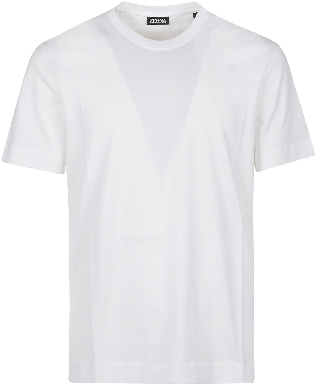 Zegna Lux T-shirt White Wit