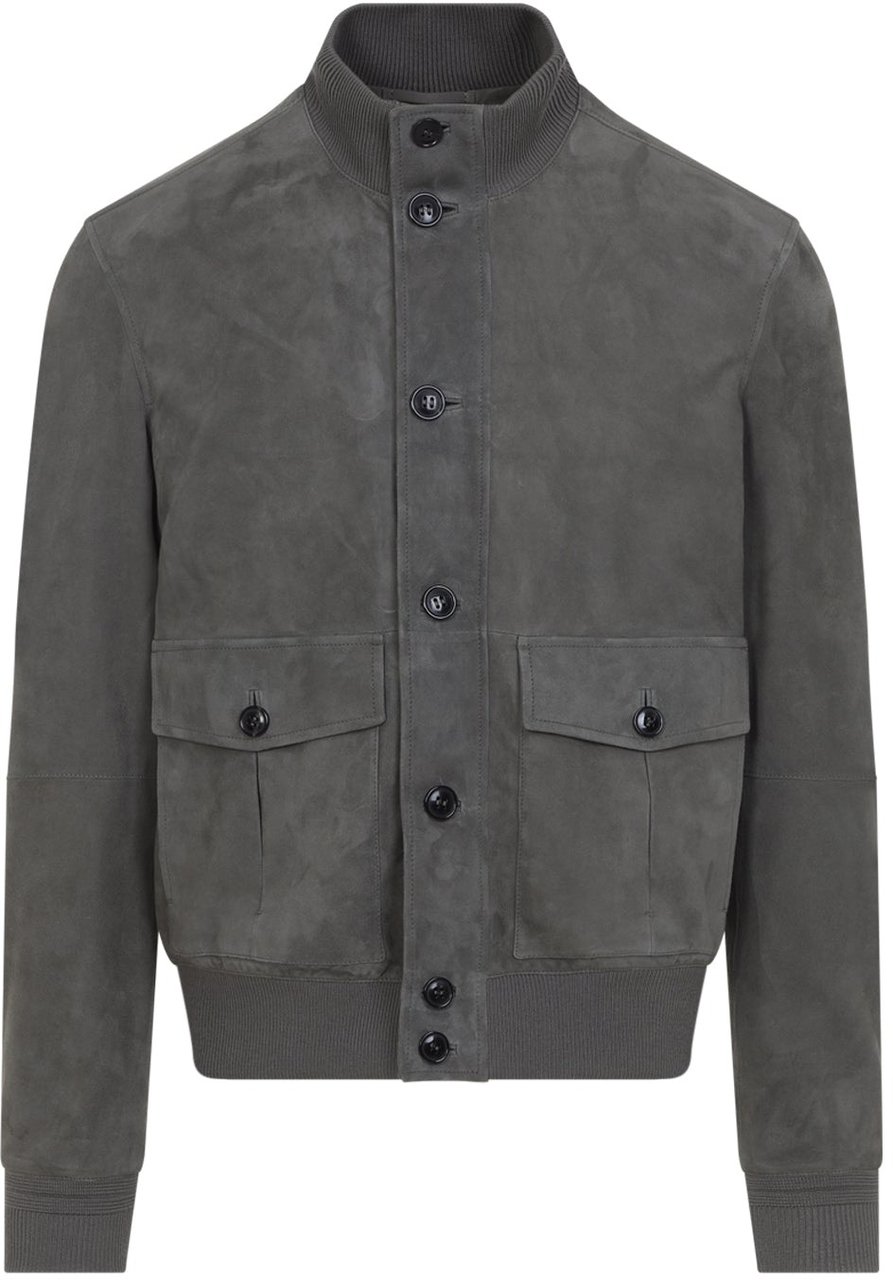 Zegna Zegna Leather Blouson Jacket Divers