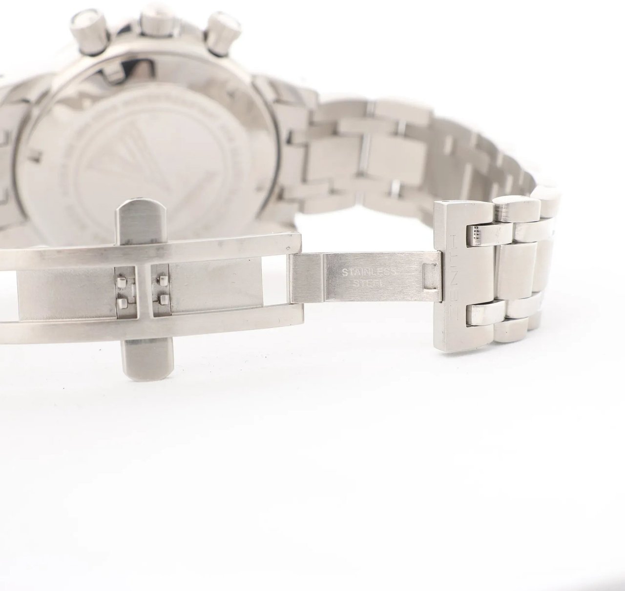 Zenith Rainbow El Primero 02.0461.400/71 SS AT Watch with Black Dial Zwart